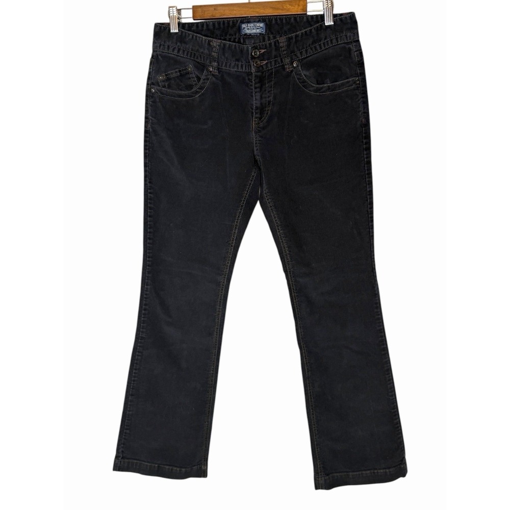 Polo Jeans Co Ralph Lauren Wendy Corduroy Pants Gray Bootcut Mid Rise Size 29 8